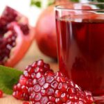 Pomegranate and apple syrup